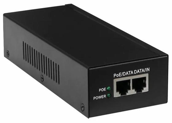 10/100 / 1000M Gigabit POE Injector ، حاقن POE أحادي المنفذ 100m