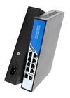 100 / 250m 10 / 100Mbps 8 + 2 POE Switch ، IP Camera Ethernet Network Switch