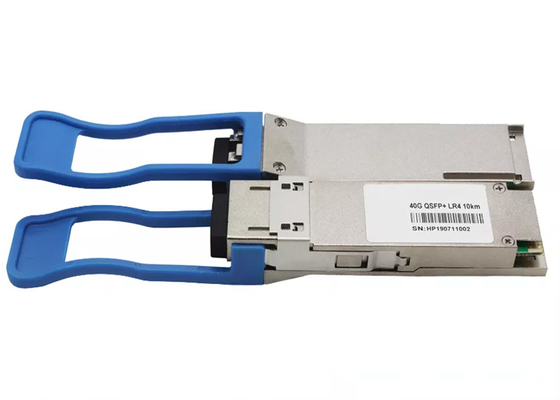 LC DOM 20KM / 10KM 40G SFP Module، 1270-1330nm 1310nm 40GBASE LR4 QSFP +