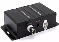 4ch Video Multiplexer 500m 4 BNC مع التحكم RS485 من خلال متراكب الإشارة التناظرية