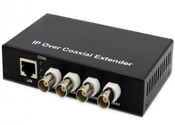 10/100Mbps IP Extender عبر Coax 2km 1 Ethernet و 4 بوابات BNC عبر كابلات Coaxial
