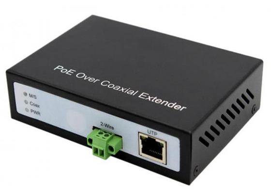10/100Mbps IP عبر مكبّد كوكسي POE IP RJ45 Lan عبر 2 سلك مكبّد ثنائي مشوه 300m للكاميرات IP