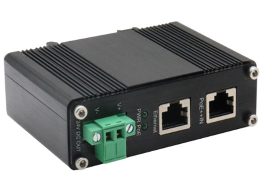 الدين ريل الصناعية جيجابيت POE مُدخل 802.3bt 95W PoE Splitter 24VDC