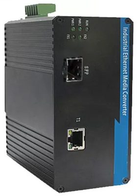 مفتاح الألياف الصناعية SFP 1 منفذ 100BASE SFP + 1 منفذ 10 / 100BASE-T