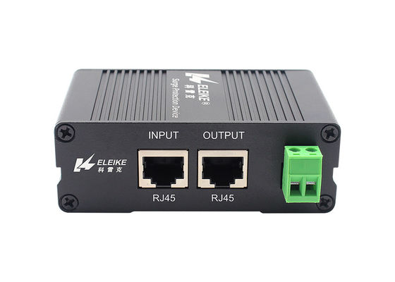 جهاز حماية تصاعد الشبكة بمنفذ واحد 10/100 / 1000Mbps Din Rail