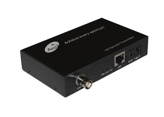 95 ميجابت في الثانية Coax To IP Converter 1 10 / 100Mbps POE إيثرنت 1 BNC Port