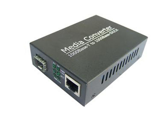 100km 10100 1000M Media Converter One SFP One إيثرنت Port