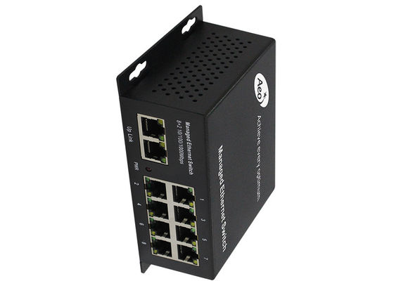 IPC Extender 250m 8 Port Gigabit إيثرنت Network Switch
