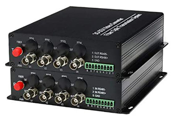 20km HD SDI Fiber Converter ، محول الفيديو الرقمي عبر الألياف مع RS485