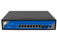 L2 Managed 8 Port POE Fiber Ethernet Switch 2 جيجابت SFP