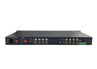720P / 1080P 16CH AHD CVI TVI HD Video Fiber Converter 0-80 كيلومتر