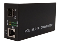 10/100 / 1000Mbps POE Media Converter 1 POE Ethernet Port ومنفذ SFP