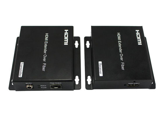 20KM 4K HDMI Fiber Extender غير مضغوط وضع أحادي الألياف